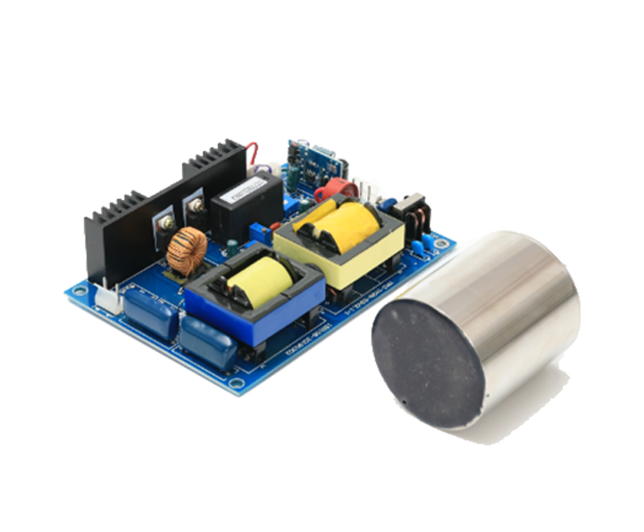 One-way shaft ultrasonic anti-algae system